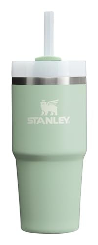 Stanley Quencher H2.0 FlowState Stainless Steel Vacuum Insulated Tumbler with Lid and Straw for Water, Iced Tea or Coffee, Smoothie and More, Rose Quartz 2.0, 30 OZ / 0.89 L