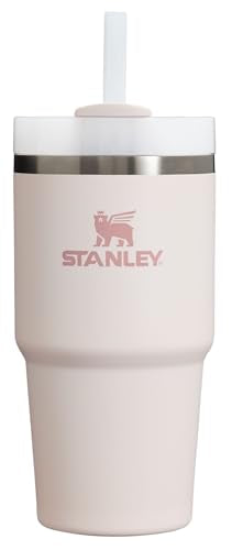 Stanley Quencher H2.0 FlowState Stainless Steel Vacuum Insulated Tumbler with Lid and Straw for Water, Iced Tea or Coffee, Smoothie and More, Rose Quartz 2.0, 30 OZ / 0.89 L