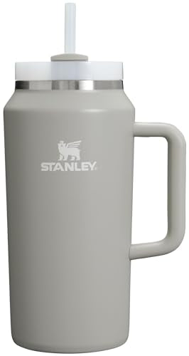 Stanley Quencher H2.0 FlowState Stainless Steel Vacuum Insulated Tumbler with Lid and Straw for Water, Iced Tea or Coffee, Smoothie and More, Rose Quartz 2.0, 30 OZ / 0.89 L