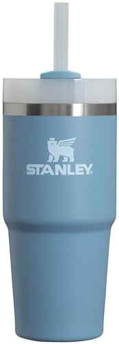 Stanley Quencher H2.0 FlowState Stainless Steel Vacuum Insulated Tumbler with Lid and Straw for Water, Iced Tea or Coffee, Smoothie and More, Rose Quartz 2.0, 30 OZ / 0.89 L