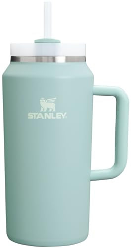 Stanley Quencher H2.0 FlowState Stainless Steel Vacuum Insulated Tumbler with Lid and Straw for Water, Iced Tea or Coffee, Smoothie and More, Rose Quartz 2.0, 30 OZ / 0.89 L