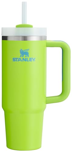 Stanley Quencher H2.0 FlowState Stainless Steel Vacuum Insulated Tumbler with Lid and Straw for Water, Iced Tea or Coffee, Smoothie and More, Rose Quartz 2.0, 30 OZ / 0.89 L