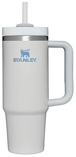 Stanley Quencher H2.0 FlowState Stainless Steel Vacuum Insulated Tumbler with Lid and Straw for Water, Iced Tea or Coffee, Smoothie and More, Rose Quartz 2.0, 30 OZ / 0.89 L