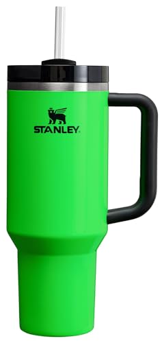 Stanley Quencher H2.0 FlowState Stainless Steel Vacuum Insulated Tumbler with Lid and Straw for Water, Iced Tea or Coffee, Smoothie and More, Rose Quartz 2.0, 30 OZ / 0.89 L