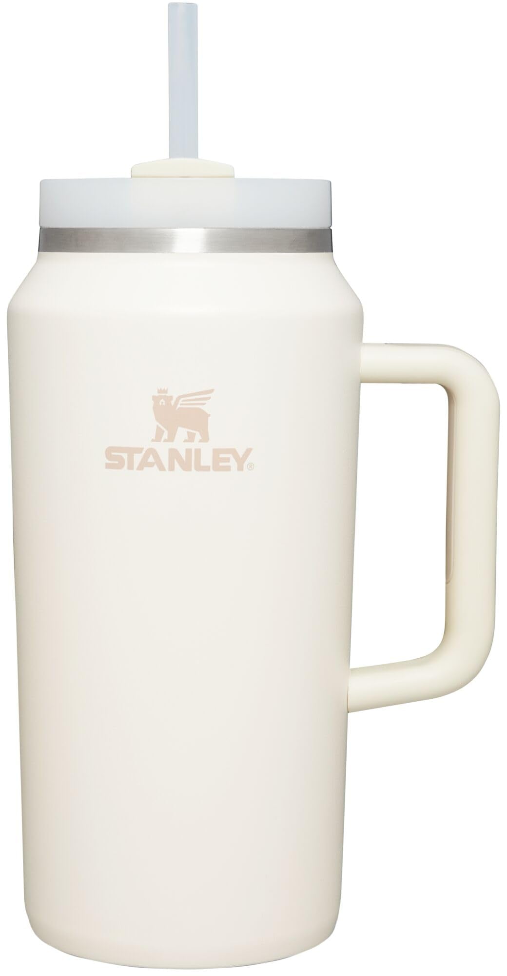 Stanley Quencher H2.0 FlowState Stainless Steel Vacuum Insulated Tumbler with Lid and Straw for Water, Iced Tea or Coffee, Smoothie and More, Rose Quartz 2.0, 30 OZ / 0.89 L