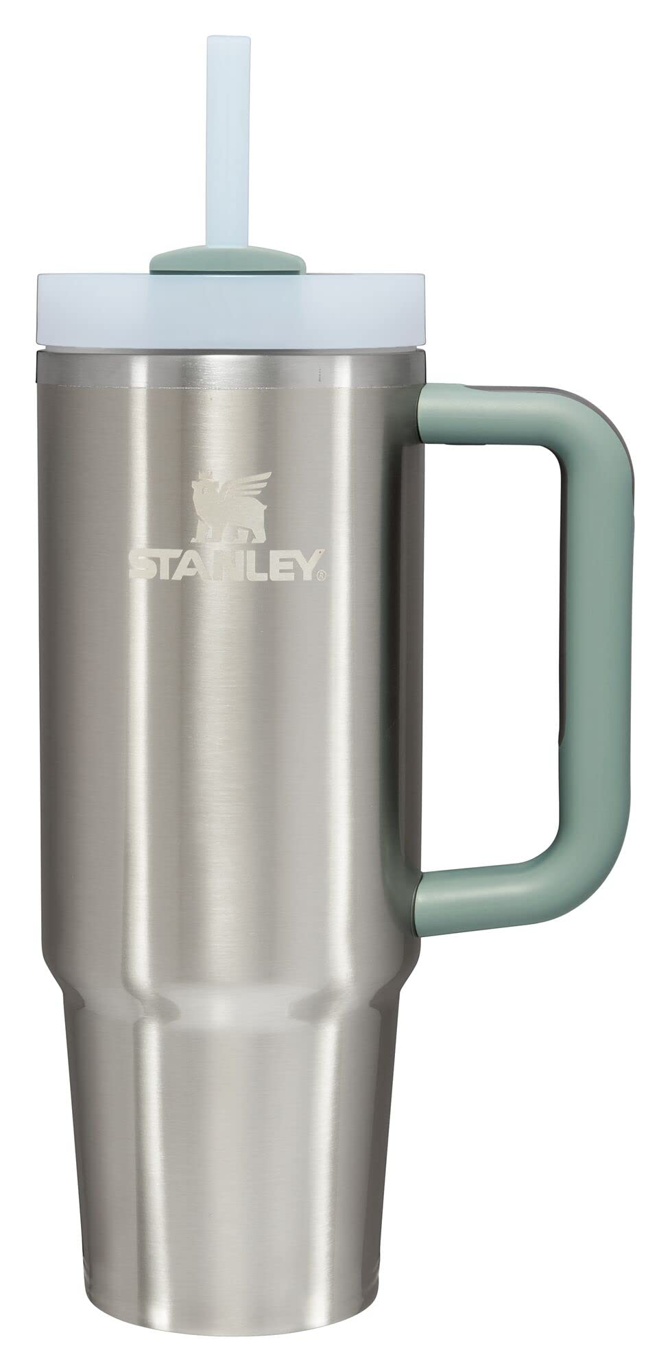 Stanley Quencher H2.0 FlowState Stainless Steel Vacuum Insulated Tumbler with Lid and Straw for Water, Iced Tea or Coffee, Smoothie and More, Rose Quartz 2.0, 30 OZ / 0.89 L