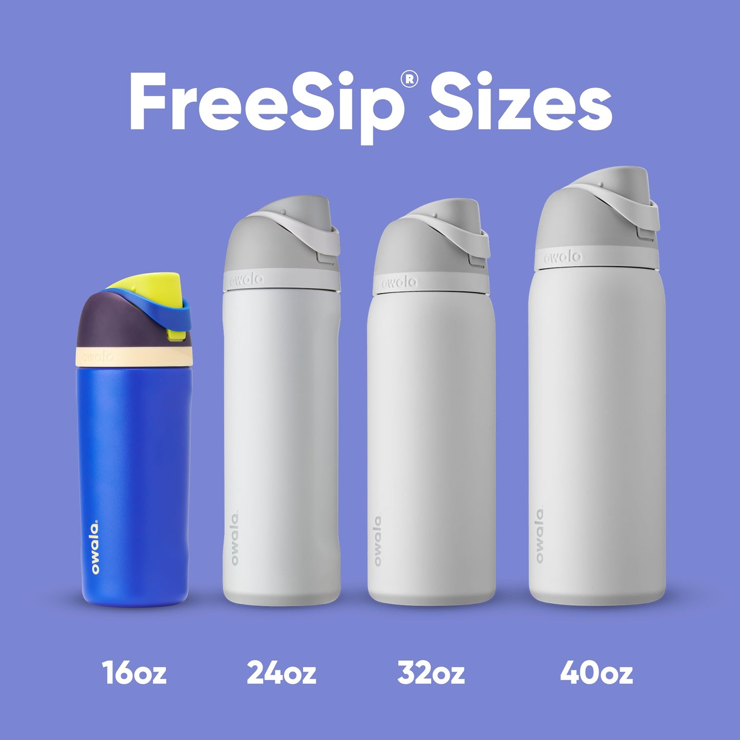 Owala FreeSip  Stainless Steel Water Bottle with Straw