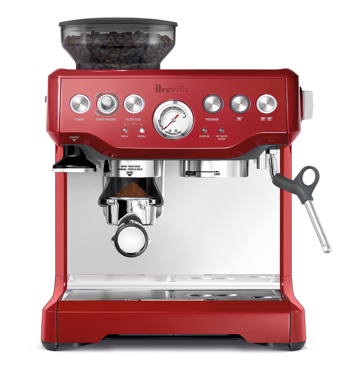 Breville Barista Express Espresso Machine BES870XL, Brushed Stainless Steel