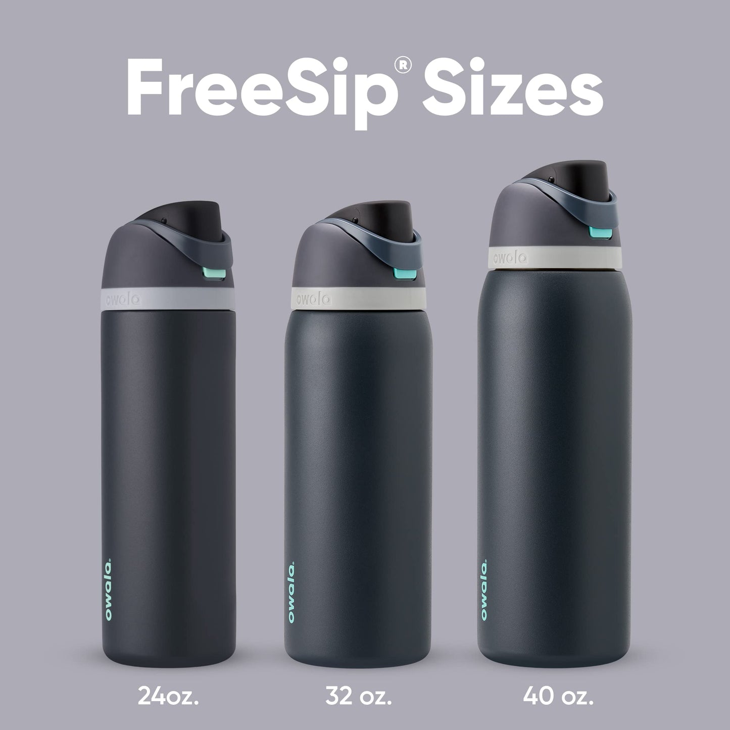 Owala FreeSip  Stainless Steel Water Bottle with Straw