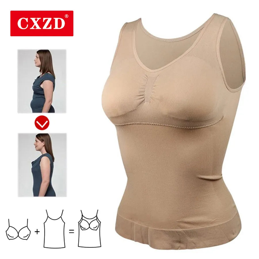 Women Shapewear Padded Tummy Control Tank Top