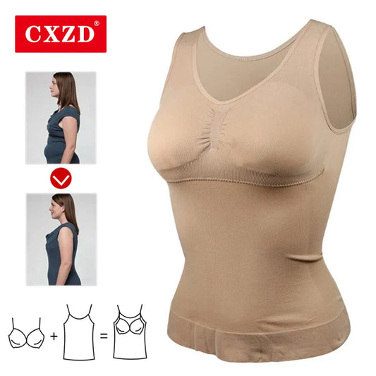 Women Shapewear Padded Tummy Control Tank Top