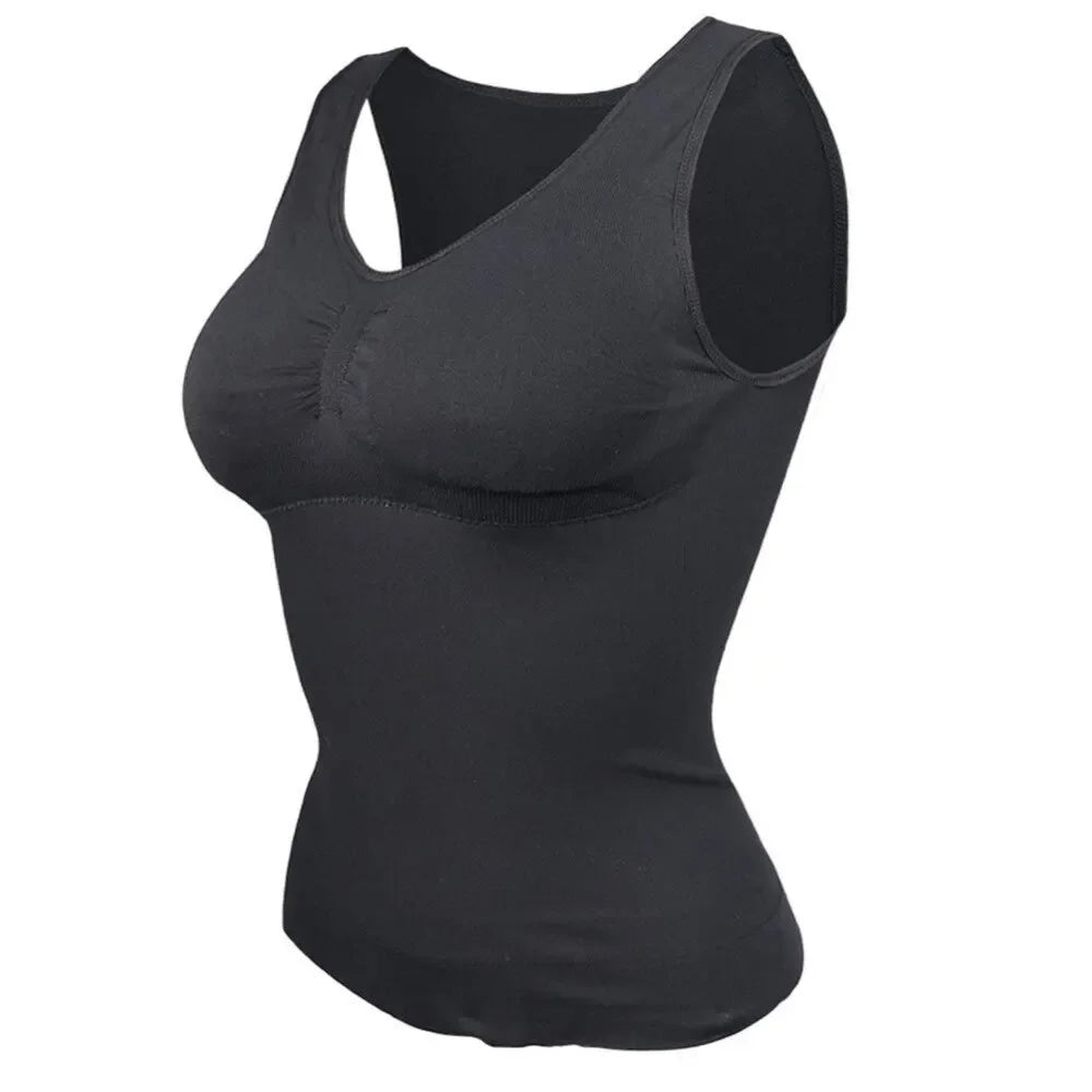 Women Shapewear Padded Tummy Control Tank Top